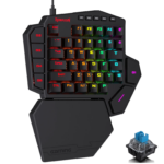 Redragon K585 DITI One-Handed RGB Mechanical Wired Gaming Keyboard with Blue Switches - Image 2