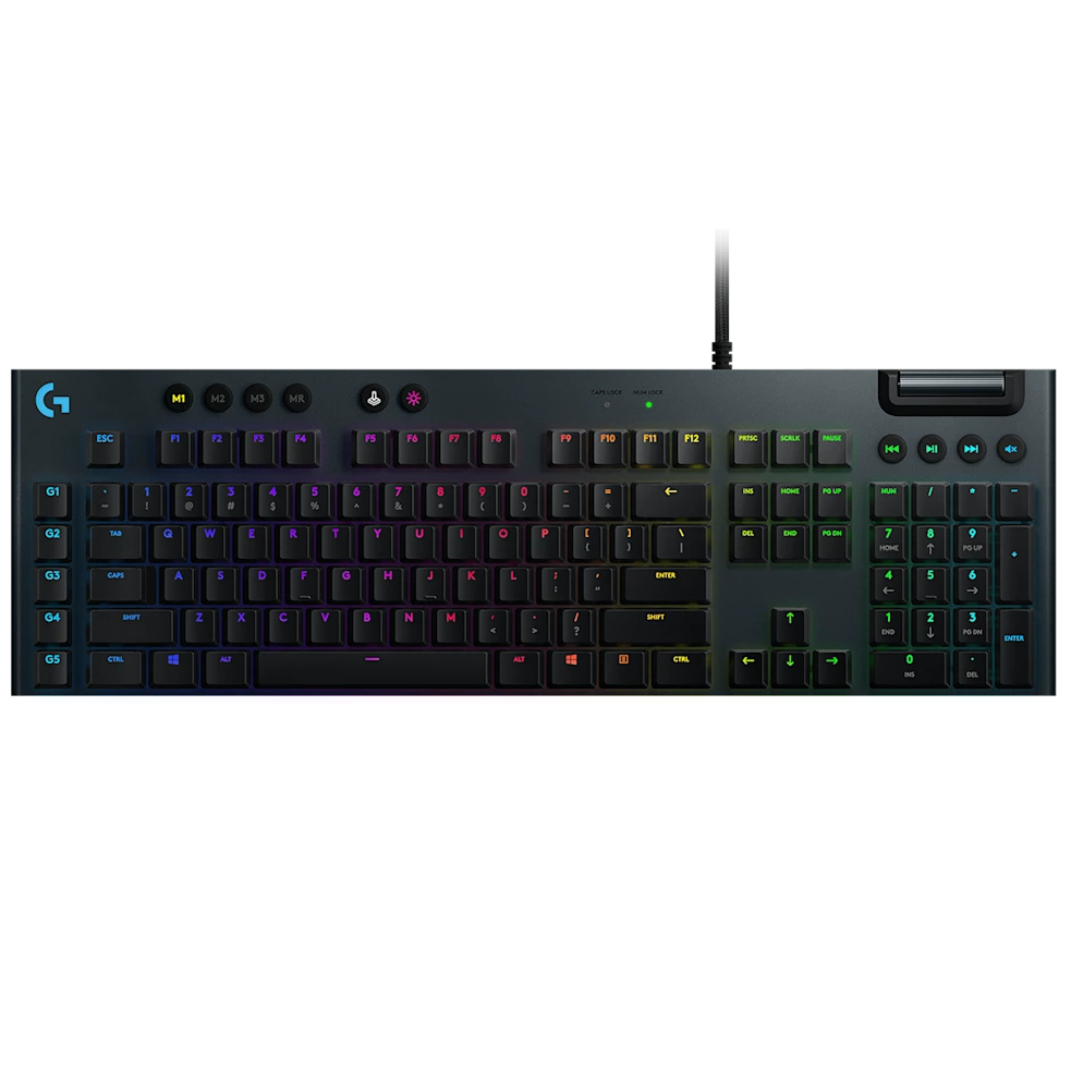 Logitech G813 LIGHTSYNC RGB Mechanical Gaming Keyboard Logitech G813 LIGHTSYNC RGB Mechanical Gaming Keyboard - Image 1