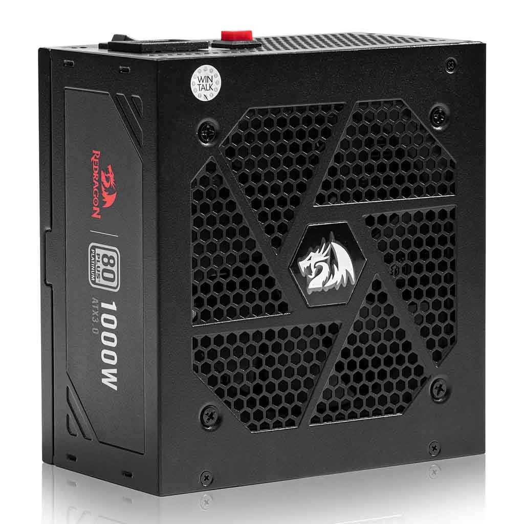 Redragon-PS017-1000- Watt-80-Plus-Power-Supply Redragon PS017 1000 Watt ATX Fully Modular Power Supply - Image 1