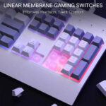 Redragon S151W RGB K525 Membrane Keyboard & M616 Mouse Combo Set - Image 2