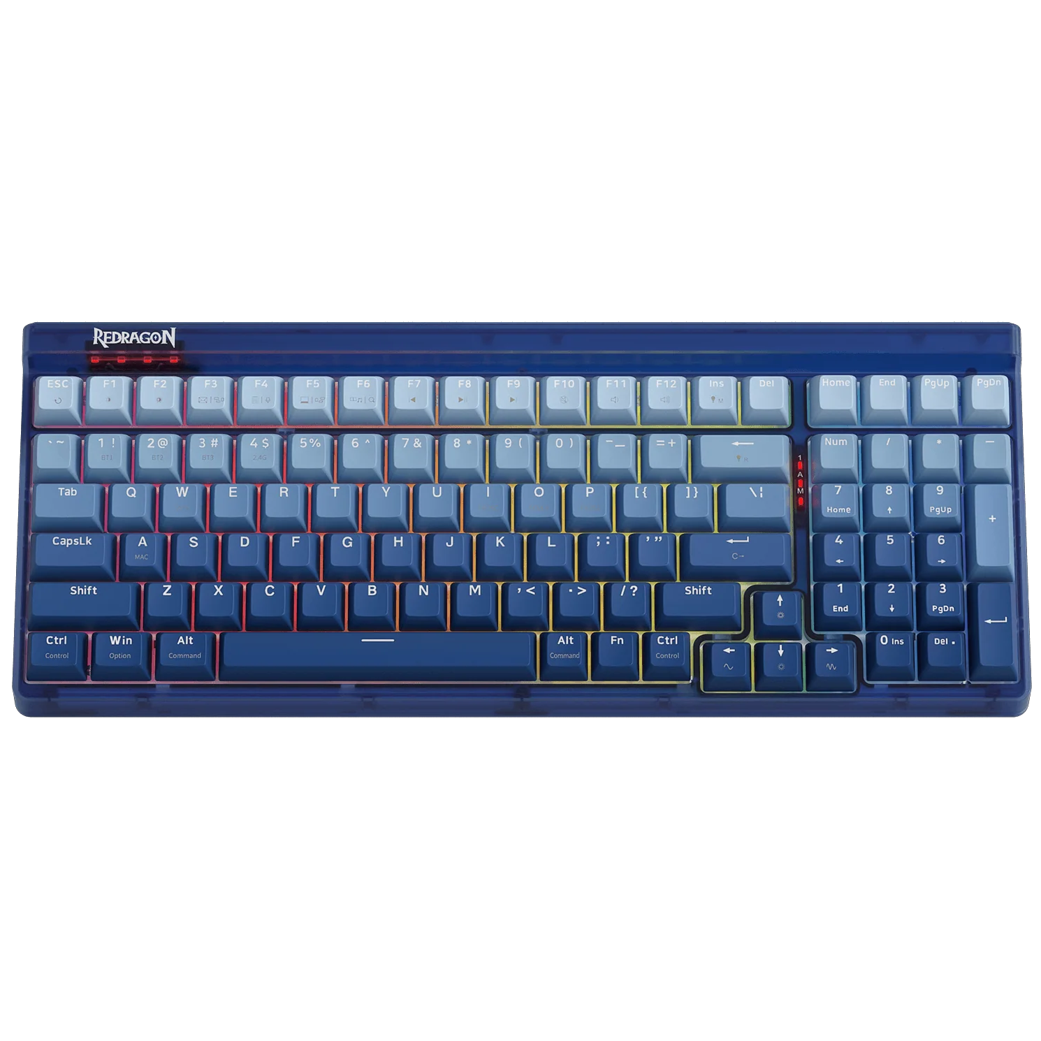 Redragon_K656_PRO_Wireless_RGB_Gaming_Keyboard Redragon K656 GAREN PRO 100 Keys 3-Modes Wireless RGB Gaming Keyboard - Image 1