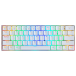 Redragon K530W RGB Draconic Wireless Mechanical Gaming Keyboard with Red Switches (White)