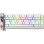 Madlions MAD68 HE 65% Hall Effect Wired RGB Gaming Keyboard – White - Image 2