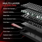 Madlions MAD68 HE Ultimate Flagship V2 Edition 65% Wired RGB Gaming Keyboard – Matte Black Frosted - Image 6