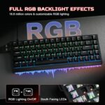 Madlions MAD68 HE Ultimate Flagship V2 Edition 65% Wired RGB Gaming Keyboard – Matte Black Frosted - Image 4