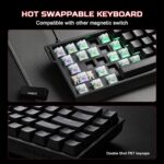 Madlions MAD68 HE Ultimate Flagship V2 Edition 65% Wired RGB Gaming Keyboard – Matte Black Frosted - Image 5