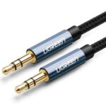 UGREEN 10688 3.5mm Audio Cable, Gold-Plated, Braided – Male-to-Male, 3m (Blue) - Image 4