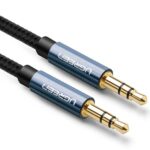 UGREEN 10688 3.5mm Audio Cable, Gold-Plated, Braided – Male-to-Male, 3m (Blue) - Image 6