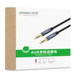 UGREEN 10688 3.5mm Audio Cable, Gold-Plated, Braided – Male-to-Male, 3m (Blue) - Image 12