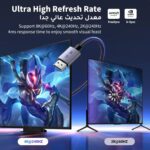 UGREEN 25903 DisplayPort 1.4 8K Cable – Male-to-Male, 1m - Image 4