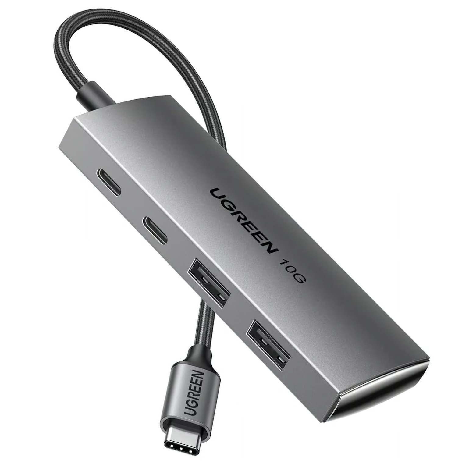 UGREEN-30758-4-IN-1-USB-C-TO-USB-A UGREEN 30758 USB-C Hub – 2× USB-A + 2× USB-C, 10Gbps - Image 1