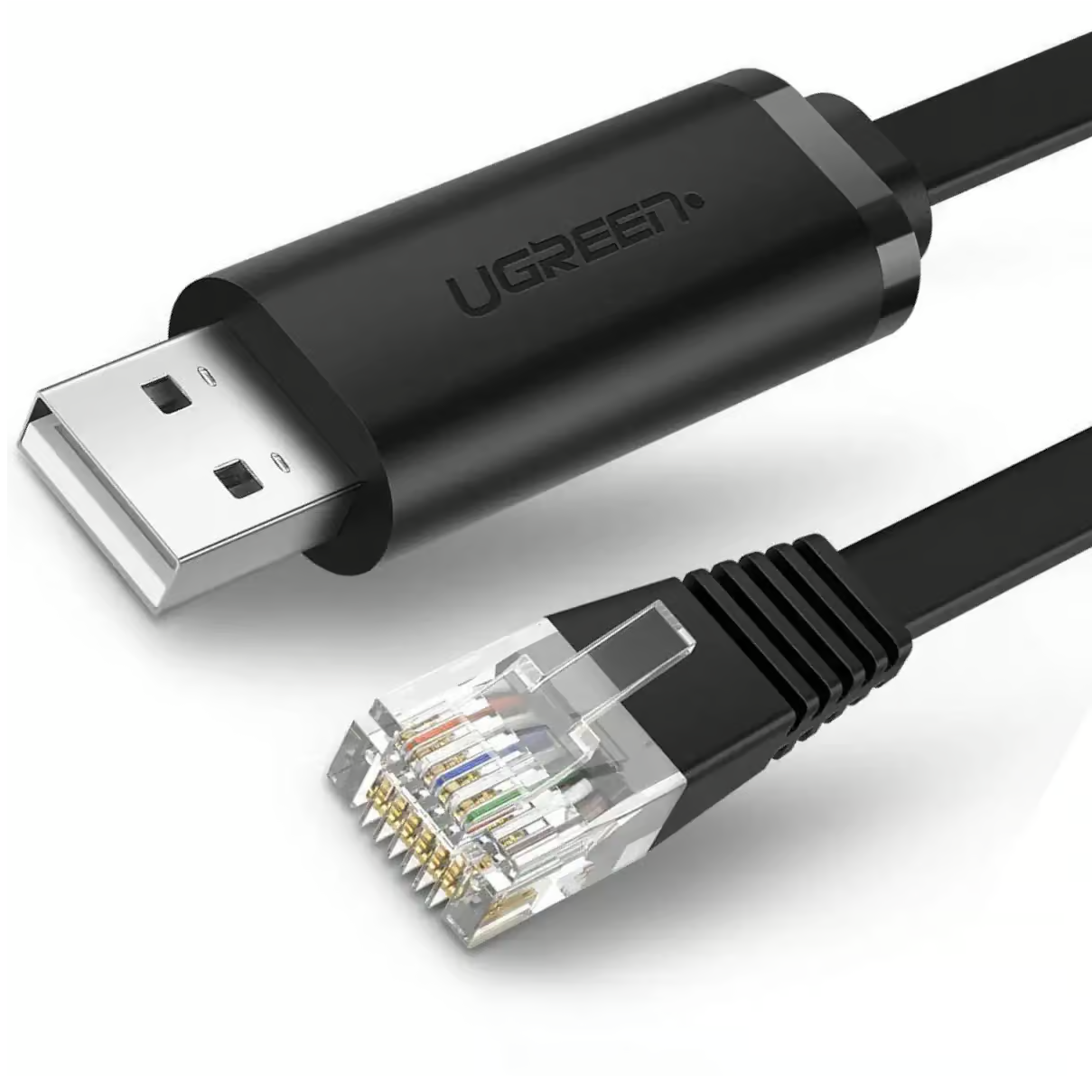 UGREEN-50773-USB-Console-Cable UGREEN 50773 USB to RJ45 Console Cable – 1.5m - Image 1