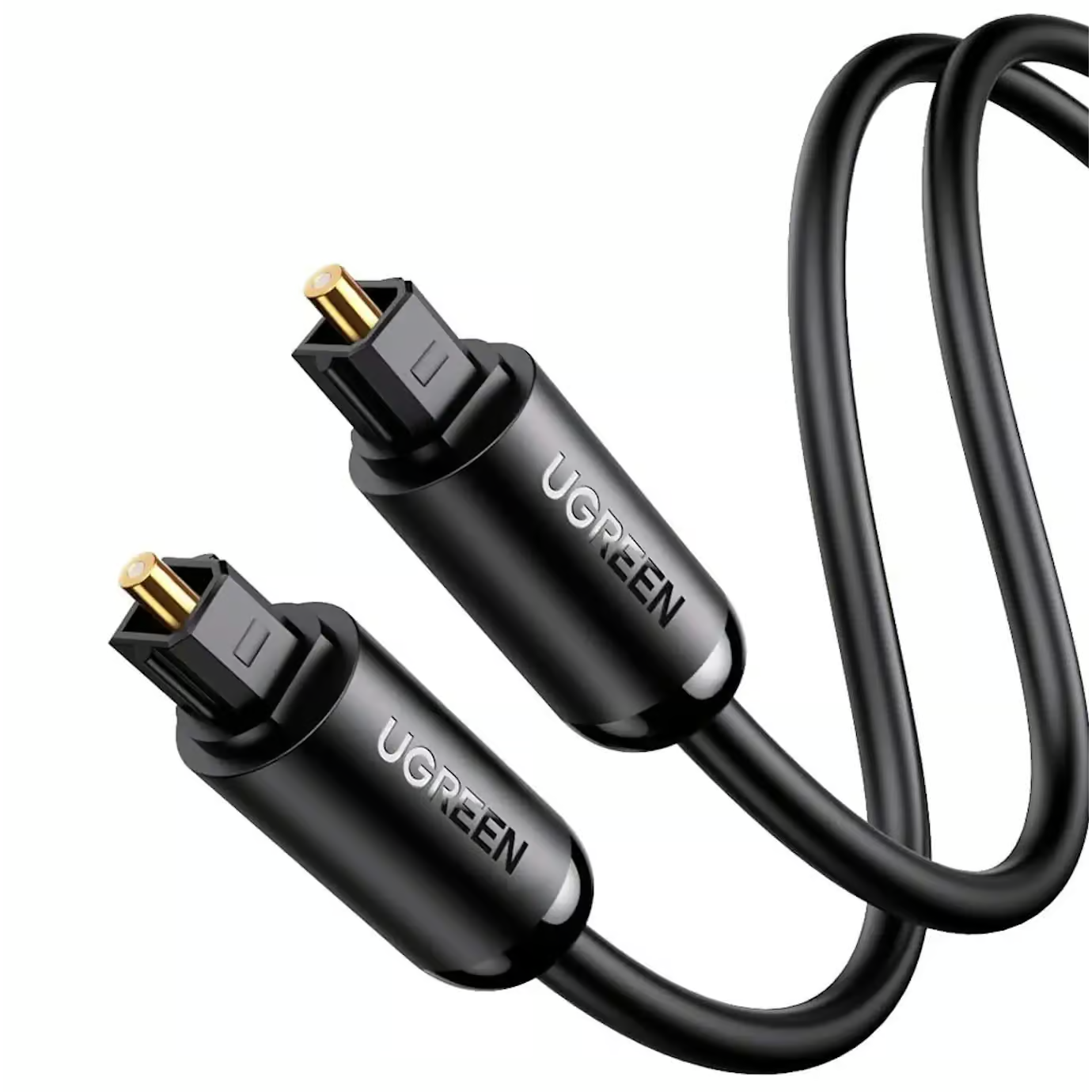 UGREEN 70891 Toslink Optical Audio Cable UGREEN 70893 Toslink Optical Audio Cable – 3m (Black) - Image 1