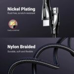 UGREEN 80402 HDMI 8K Cable, Braided – Male-to-Male, 1.5m (Black) - Image 10