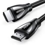 UGREEN 80402 HDMI 8K Cable, Braided – Male-to-Male, 1.5m (Black)