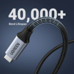UGREEN 80810 USB-C 3.1 Extension Cable (10Gbps) – 0.5m - Image 4