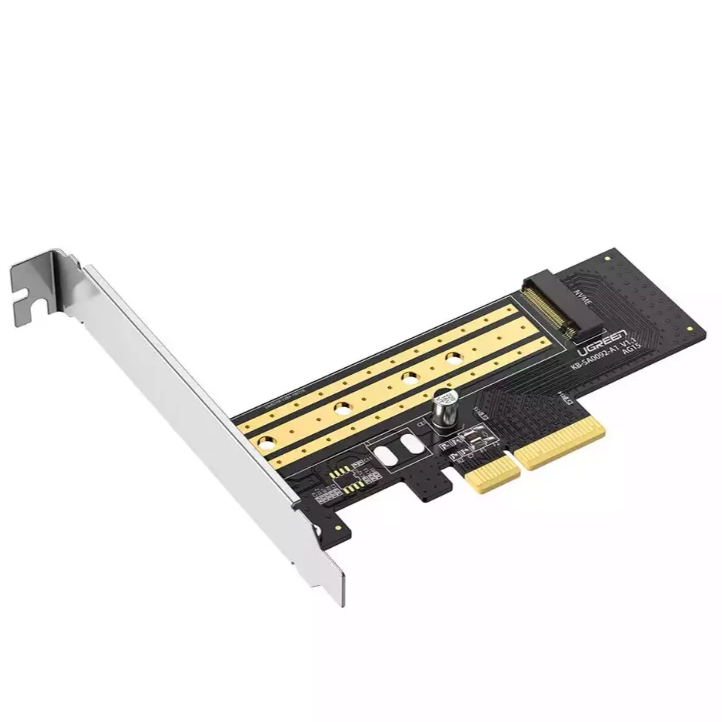 Ugreen 70503 M.2NVME to PCI Express 3.0x4 AdapterCard UGREEN 70503 M.2 NVME to PCI-E3.0X4 Express Card 32Gbps - Image 1