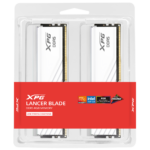 XPG 64GB 6000MHz LANCER BLADE DDR5 DESKTOP  RGB ( Dual Pack  32 x 2 )  (WHITE)  (CL 30-40-40) - Image 4