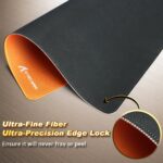 ATTACK SHARK CM02 eSport Gaming Mousepad (450x400x4 MM) Orange - Image 6