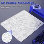 ATTACK SHARK CM02 eSport Gaming Mousepad (450x400x4 MM) White Contour - Image 6
