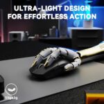 ATTACK SHARK G3 PRO Tri-mode Wireless Gaming Mouse with Charge Dock 25000 DPI Ultra Lightweight Black - Image 6