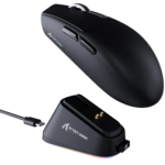 ATTACK SHARK G3 PRO Tri-mode Wireless Gaming Mouse with Charge Dock 25000 DPI Ultra Lightweight Black