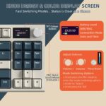 ATTACK SHARK K86 Wireless Mechanical Keyboard Retro Blue - Image 3