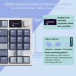ATTACK SHARK K86 Wireless Mechanical Keyboard Retro Blue - Image 6