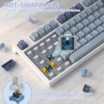 ATTACK SHARK K86 Wireless Mechanical Keyboard Retro Moonlight - Image 3