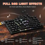 ATTACK SHARK R82 HE Rapid Trigger Keyboard Magnetic Switch with 0.005MM RT Black - Image 3