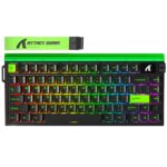 ATTACK SHARK R85 HE Rapid Trigger Keyboard Magnetic Switch with Custom Lightbox Black