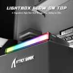 ATTACK SHARK R85 HE Rapid Trigger Keyboard Magnetic Switch with Custom Lightbox Moonlight - Image 8