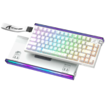 ATTACK SHARK R85 HE Rapid Trigger Keyboard Magnetic Switch with Custom Lightbox White Contour - Image 2