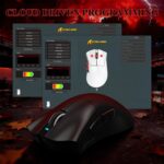 ATTACK SHARK V3PRO Ultra-Light Tri-Mode Gaming Mouse with Charging Dock Black - Image 7