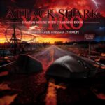 ATTACK SHARK V3PRO Ultra-Light Tri-Mode Gaming Mouse with Charging Dock Black - Image 5