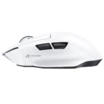ATTACK SHARK V6 Ultra-Light Tri-Mode Gaming Mouse White - Image 3