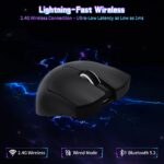 ATTACK SHARK X11SE Wireless Gaming Mouse Black - Image 3