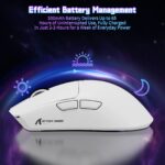 ATTACK SHARK X11SE Wireless Gaming Mouse White - Image 5