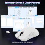 ATTACK SHARK X11SE Wireless Gaming Mouse White - Image 7