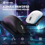 ATTACK SHARK X3MAX PAW3950 Wireless Gaming Mouse Black - Image 2