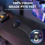 ATTACK SHARK X3MAX PAW3950 Wireless Gaming Mouse Black - Image 6