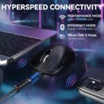 ATTACK SHARK X3MAX PAW3950 Wireless Gaming Mouse Black - Image 4