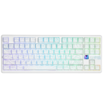 AULA F87 PRO V2 TKL Gasket-Mounted Wireless Gaming Keyboard White Contour Star Vector Switch - Image 5