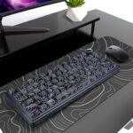 AULA F75 75% Gasket Wireless Mechanical Keyboard Black Contour Star Vector Switch - Image 7