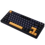 AULA F75 75% Gasket Wireless Mechanical Keyboard Thunder Black Graywood Switch V3 - Image 4
