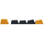 AULA F75 75% Gasket Wireless Mechanical Keyboard Thunder Black Graywood Switch V3 - Image 11