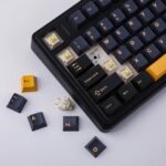AULA F75 75% Gasket Wireless Mechanical Keyboard Thunder Black Graywood Switch V3 - Image 13