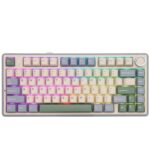 AULA F75 75% Gasket Wireless Mechanical Keyboard Cedar Green Reaper Switch - Image 2