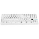AULA F87 PRO V2 TKL Gasket-Mounted Wireless Gaming Keyboard White Contour Star Vector Switch - Image 3