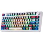AULA F75 75% Gasket Wireless Mechanical Keyboard Comic keycap Reaper Switch - Image 2